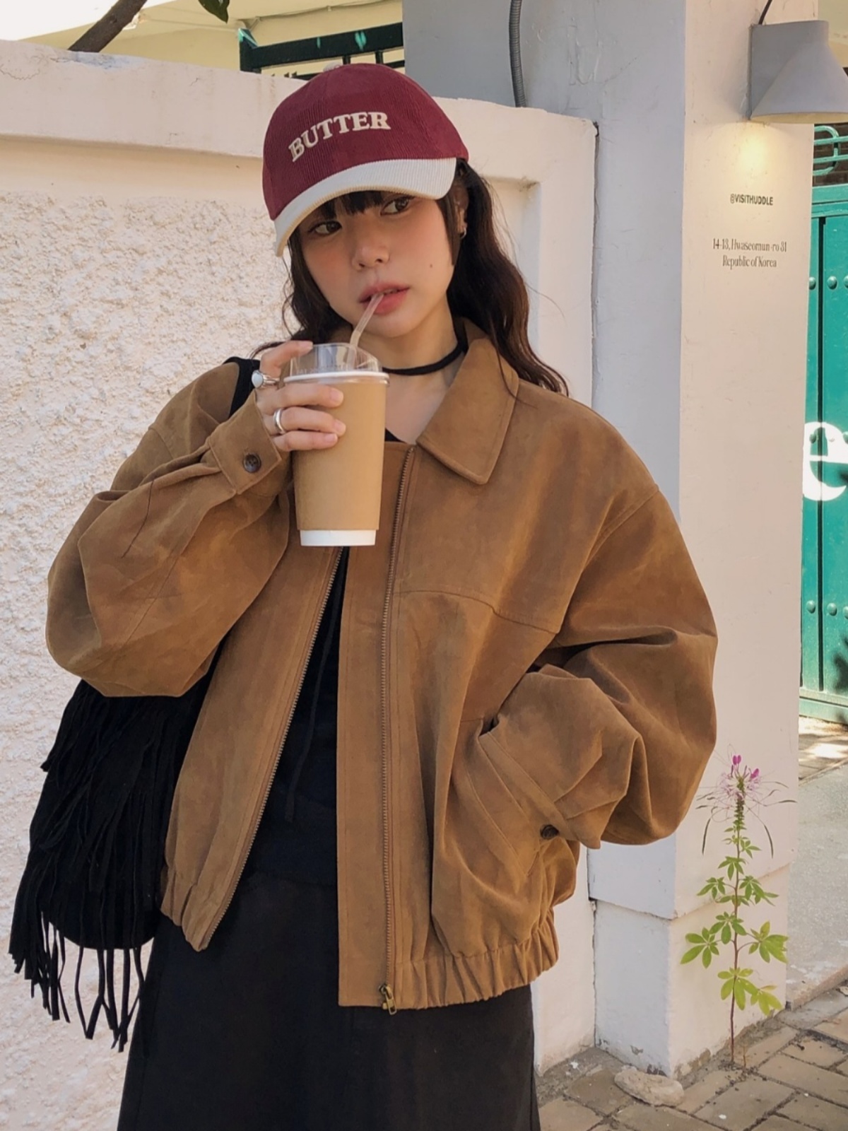 Velvet Blazer Vintage - Winter Women's Baseball Jacket Suede Velvet