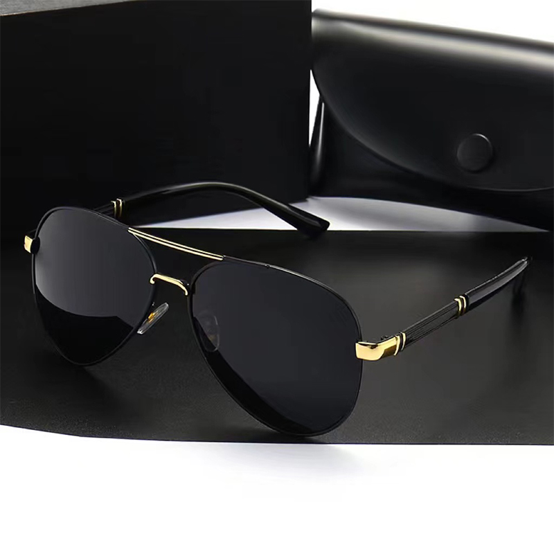 Vintage Fashion Brands - Luxury Men's Polarized Metal Sunglasses Driving