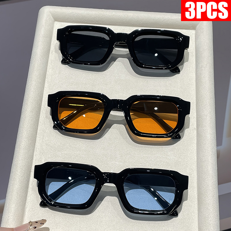 2/3PCS Vintage Rectangle Frame - Vintage Fashion Brands ulasan dan harga