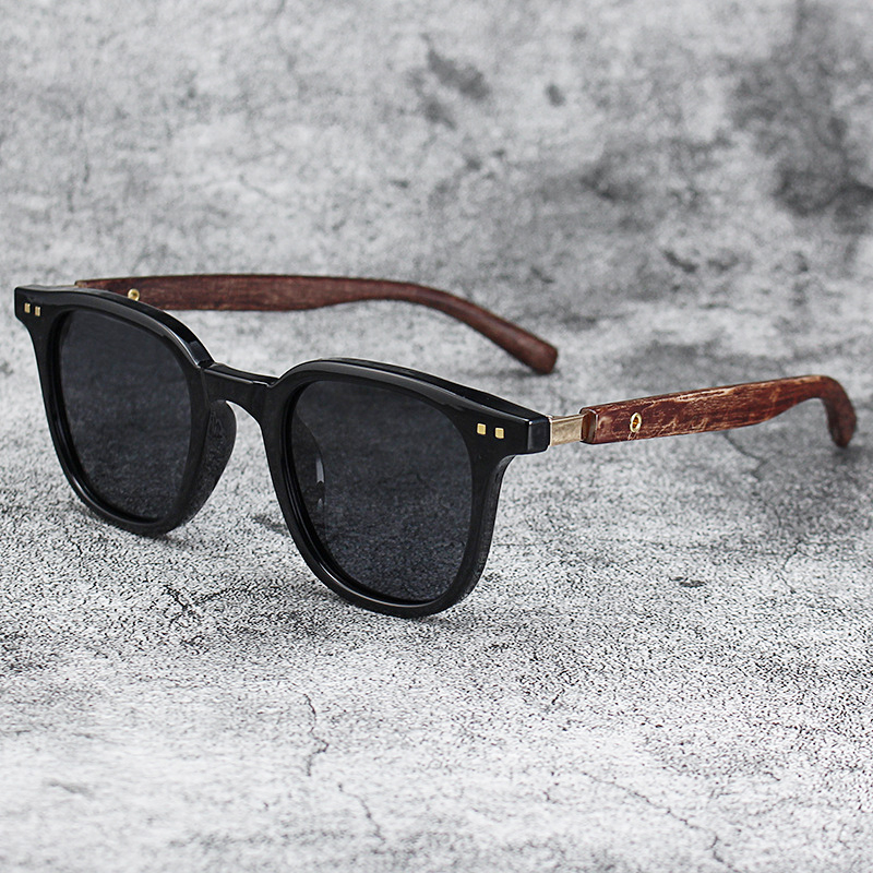 Trendy Men Vintage Wooden Fram - Vintage Fashion Brands ulasan dan harga