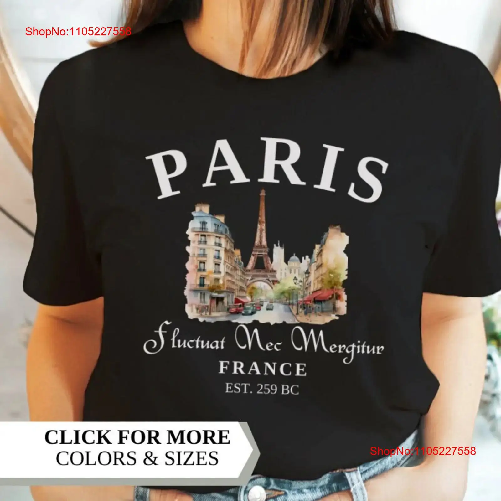 Paris T Shirt France Travel Vi - Vintage Fashion In Paris ulasan dan harga