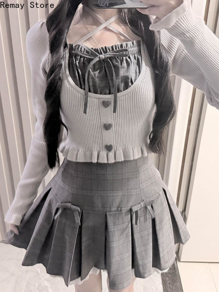 New Autumn French Elegant Fash - Vintage Fashion Ai ulasan dan harga