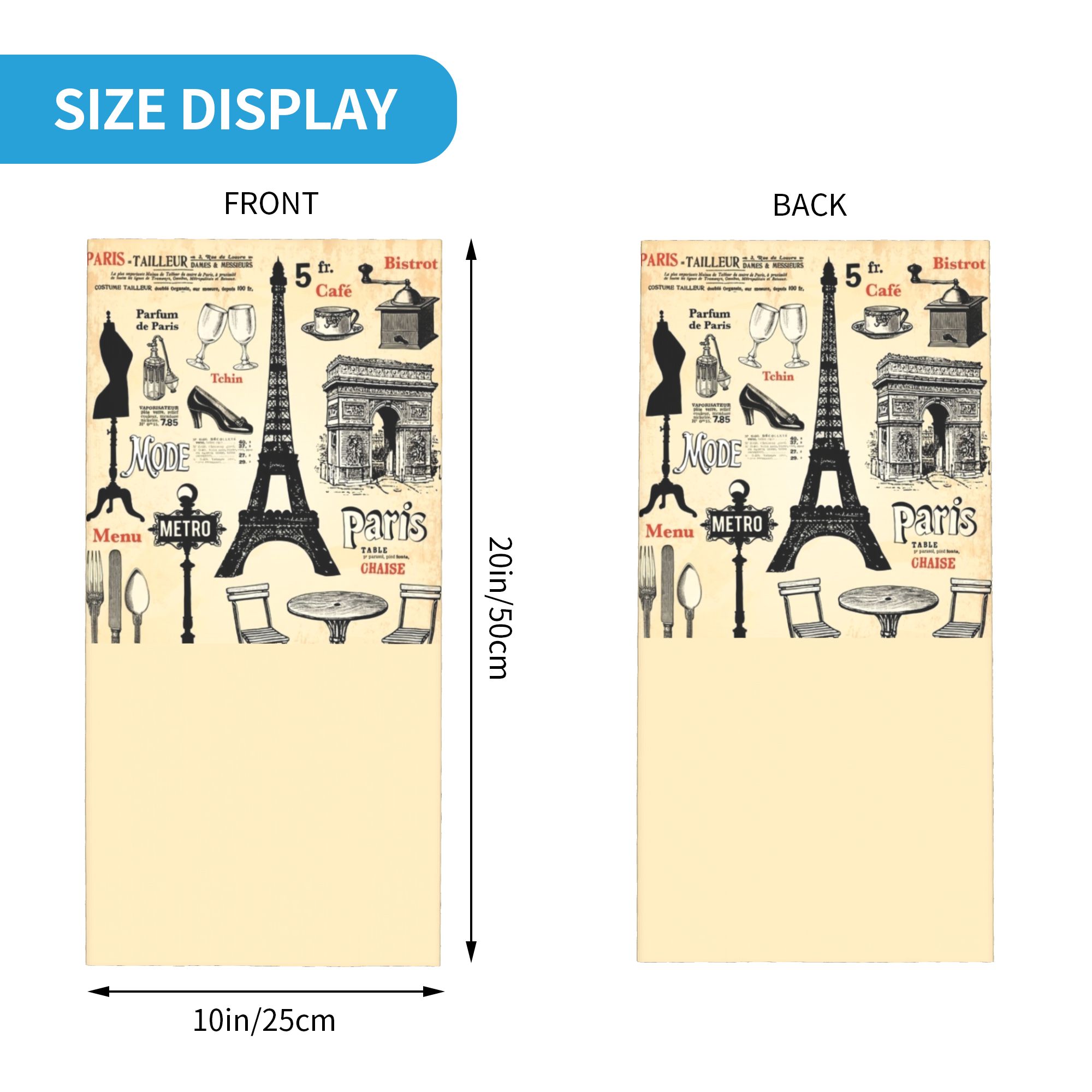Custom Vintage Paris Eiffel To - Vintage Fashion In Paris ulasan dan harga