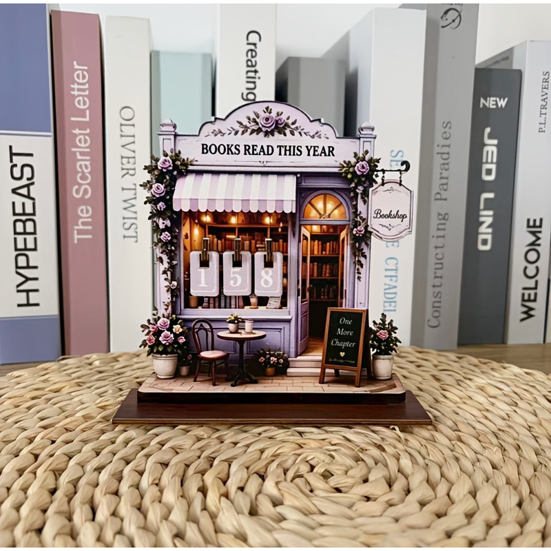 Diy Vintage Wooden Book Tracke - Vintage Fashion Books ulasan dan harga