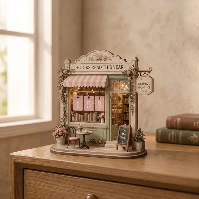 Diy Vintage Wooden Book Tracke - Vintage Fashion Books ulasan dan harga
