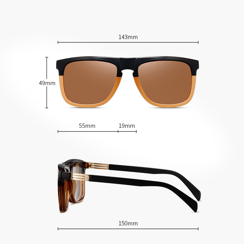 Sun Glasses Clip On Polarized  - Vintage Fashion Brands ulasan dan harga