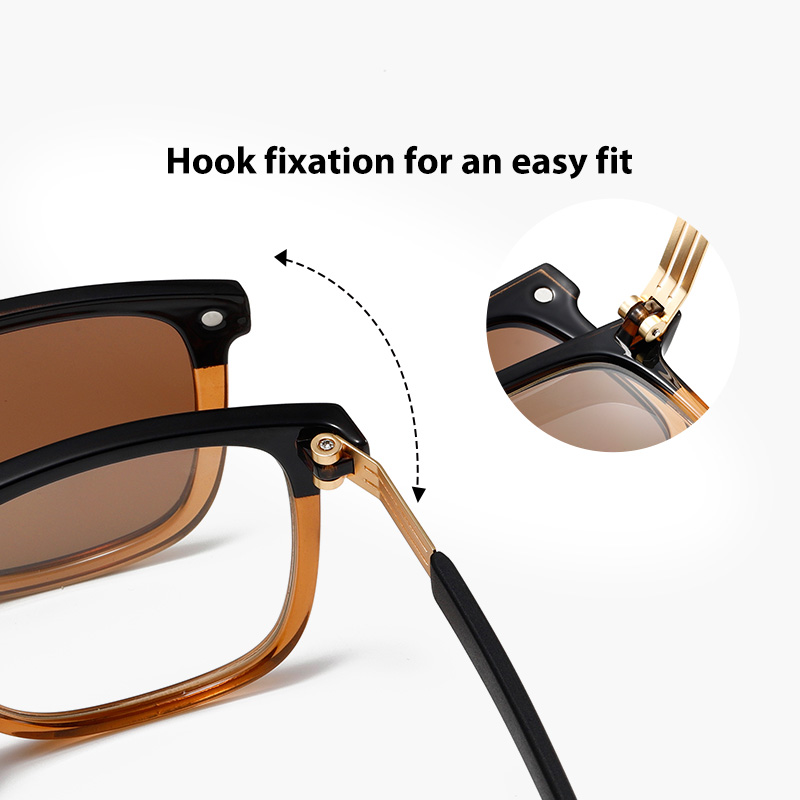 Sun Glasses Clip On Polarized  - Vintage Fashion Brands ulasan dan harga