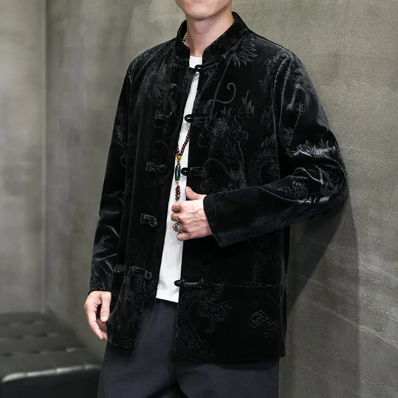 Autumn Winter Vintage Black Br - Velvet Blazer Vintage ulasan dan harga