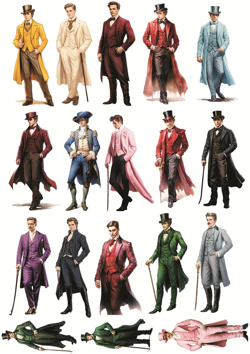 Cute Victorian Era Attire Gent - Vintage Fashion Magazines ulasan dan harga