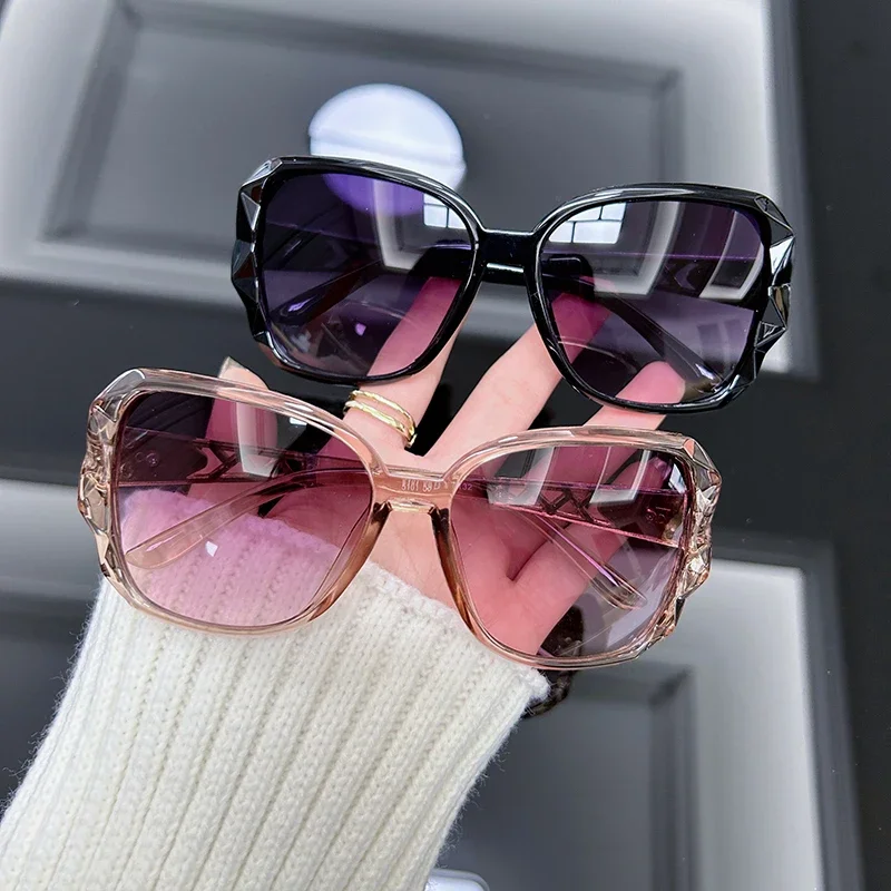 Vintage Oversized Sunglasses W - Vintage Fashion Brands ulasan dan harga