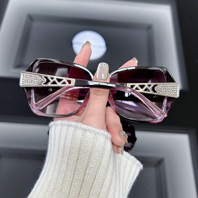 Vintage Oversized Sunglasses W - Vintage Fashion Brands ulasan dan harga