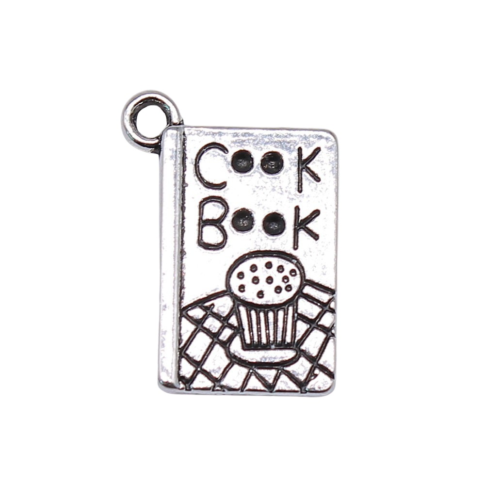 20pcs 17x11mm(0.67x0.43inch) A - Vintage Fashion Books ulasan dan harga