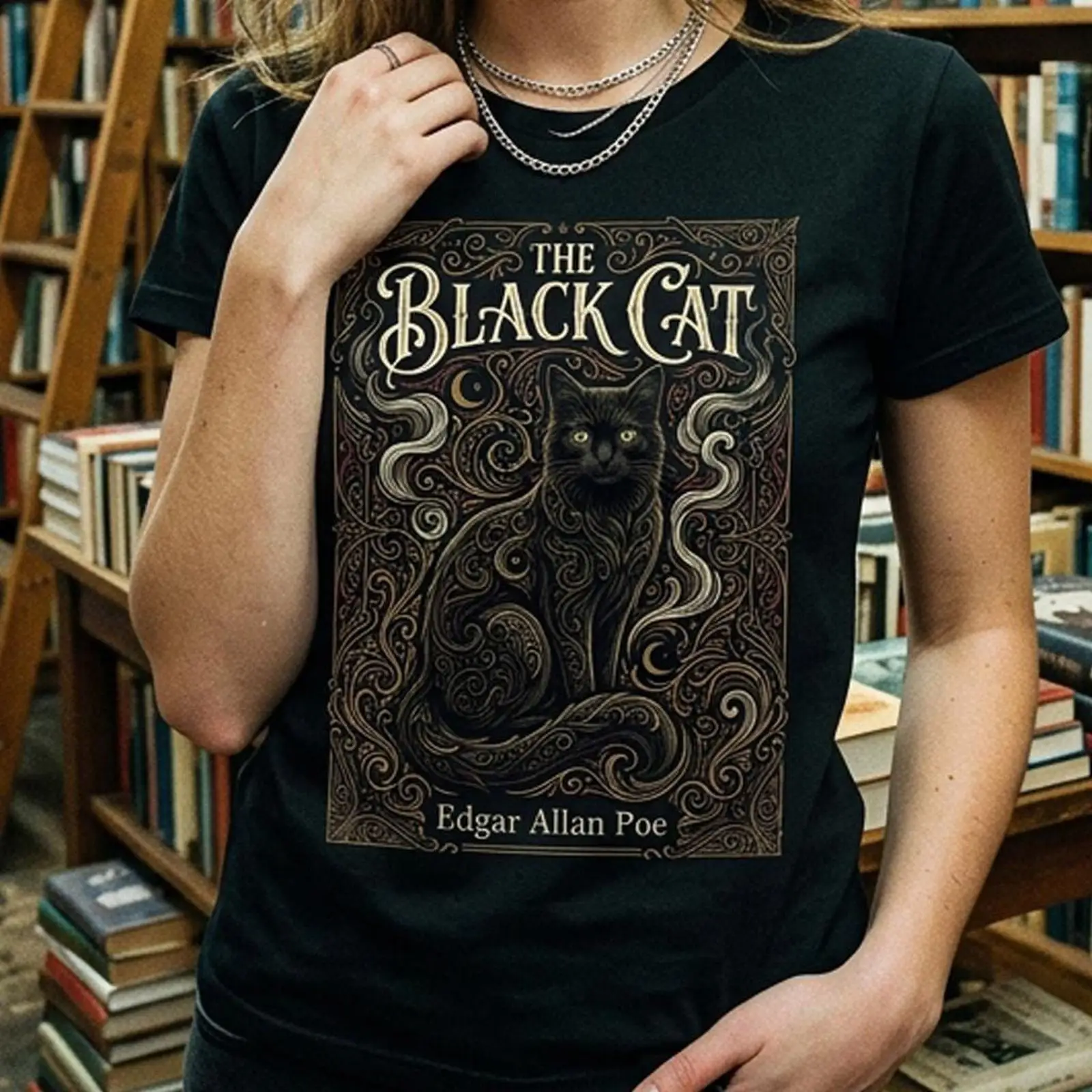 The Black Cat Edgar Allan Poe  - Vintage Fashion Books ulasan dan harga