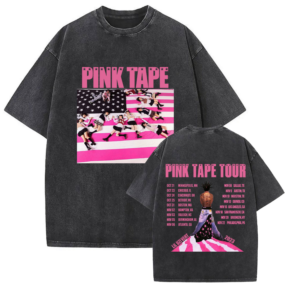 Washed Vintage Rapper Lil Uzi  - Vintage Fashion World ulasan dan harga
