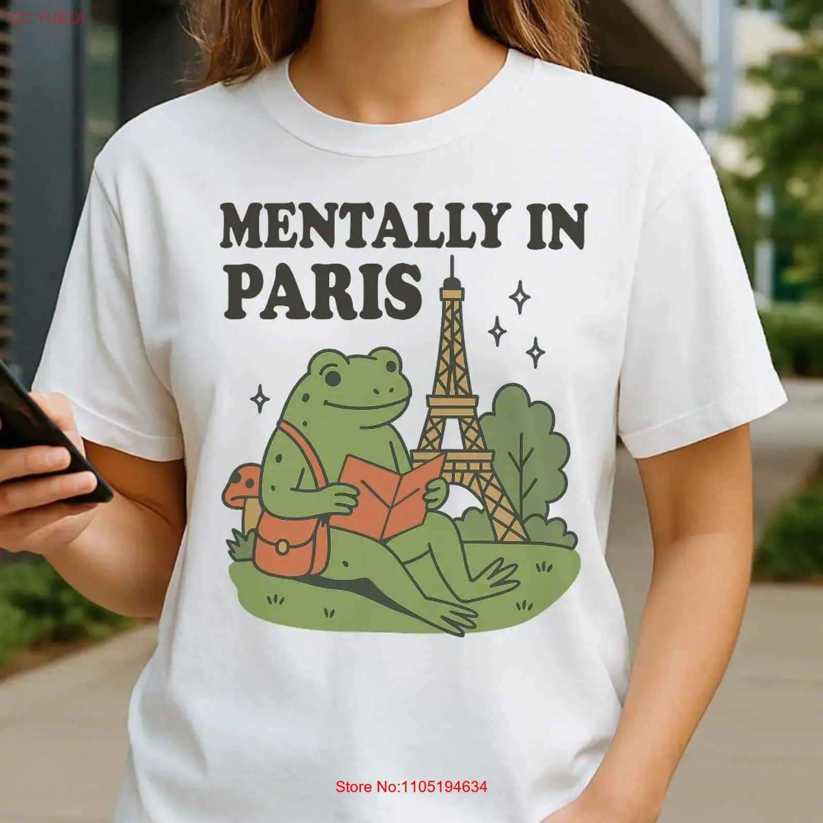 MENTALLY IN PARIS T Shirt Love - Vintage Fashion In Paris ulasan dan harga