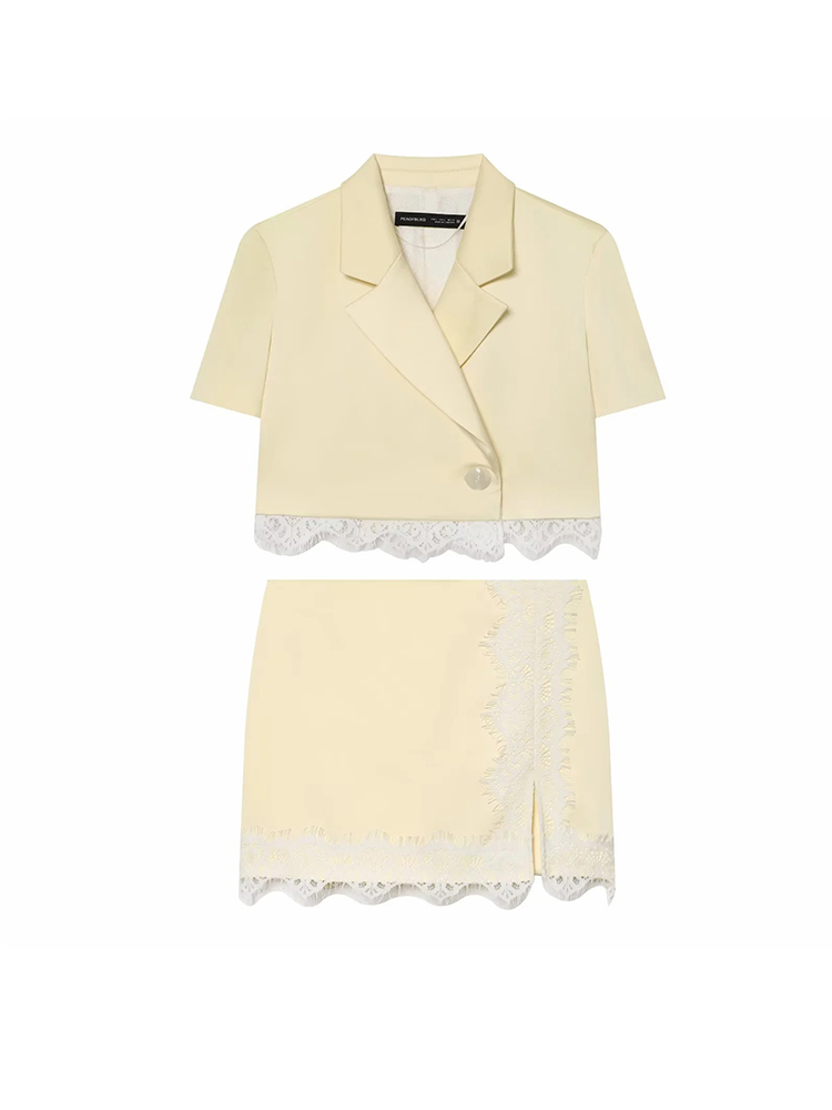 Women Casual Lace Patchwork Su - Vintage Fashion Ai ulasan dan harga