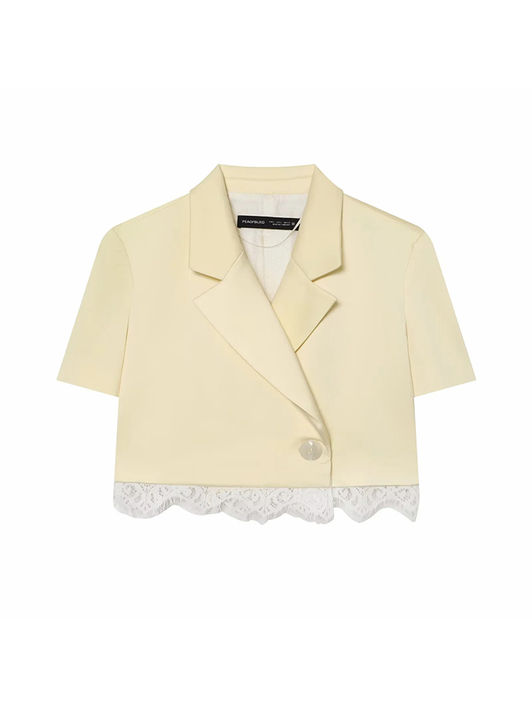 Women Casual Lace Patchwork Su - Vintage Fashion Ai ulasan dan harga