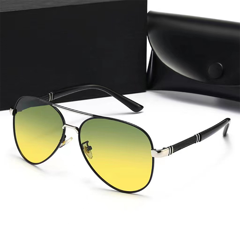 Luxury Men's Polarized Metal S - Vintage Fashion Brands ulasan dan harga